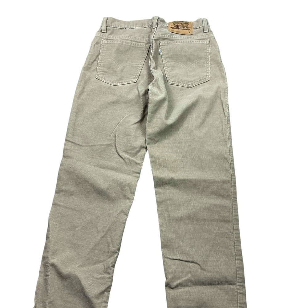 Vintage Levi’s 941 90s tan corduroy straight leg trousers 28 x 29 USA